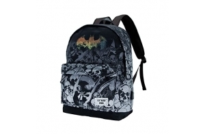 DC Comics Batman Skulls-Sac à dos HS 1.3, Noir