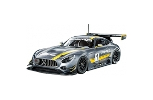 TAMIYA Mercedes AMG GT3#1 300024345 1:24 Jeu de voiture en plastique pour modélisme de voiture de course avec ajustement parfait, kit de haute qualité, non peint 24345