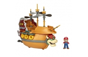 SUPER MARIO Playset Deluxe Aeronave Bowser Nintendo
