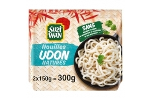 SUZI WAN Nouilles Précuites Udon pour WOK (2x150g)