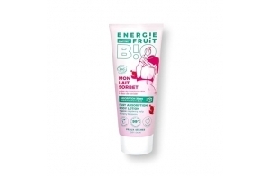 ENERGIE FRUIT | Lait corps absorption rapide | Fleur de cerisier et pulpe de framboise BIO | Certifié BIO par ECOCERT | 200ML