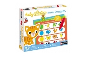 Nathan – Baby Electro mon imagier – Jeu d'apprentissage – Jeu électronique – Apprends tes premiers mots avec Baby electro – Dès 2 ans