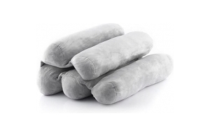 InnovaGoods® Coussin Ergonomique Multifonction Tubulaire à 5 modules, Pliable, résistant et Durable, Design velouté, matériau en Coton/PP, idéal pour Le Bureau, la Maison, Le télétravail, la Voiture.