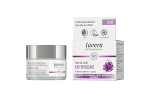 lavera Soin De Jour Raffermissant - anti-âge - Cosmétiques naturels - Ingrédients végétaux bio - Le bakuchiol & L’acide hyaluronique - Vegan - Estompe les rides - 50 ml