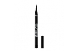 Rimmel - Eyeliner Wonder'Ink - Waterproof - Longue tenue - Mate - Application facile - Noir ( 01 Black) - 1 ml (0.03 FL OZ)