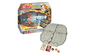 BAKUGAN GEOGAN RISING - ARENE DE COMBAT BATTLE MATRIX SAISON 3 - Jeu de plateau Bakugan avec 1 Bakugan Exclusif à Collectionner - 6060362 - Tirée du Dessin Animé Bakugan - Jouet Enfant 6 Ans et +