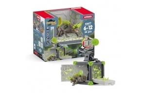 Schleich 42677 BattleCave Caméléon de Pierre, dès 7 Ans, ELDRADOR Creatures - Coffret, 34 pièces