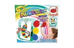 Crayola - Paint-sation Easel 2 en 1 - Loisirs créatifs - Coffret de peintures - A partir de 3 ans