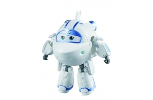 Super Wings - Transforming Vehicle , Series 2 , Astra , Plane , Bot , 5 Inch Figure,White