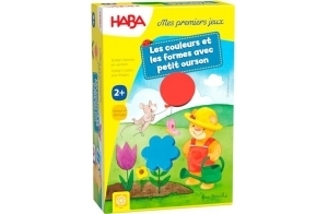 HABA 5975 - Mes premiers jeux - Les couleurs et les formes avec petit ourson (Fabriqué en Allemagne)