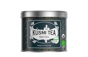 Kusmi Tea - Earl Grey Bio - Thé noir à la bergamote - Boîte 100 g - Environ 40 tasses