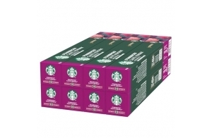 STARBUCKS Caffè Verona by Nespresso, Torréfaction Brune, Capsules de Café 8 x 10 (80 Capsules)