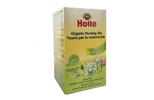 Holle Tisane d'Allaitement Anis Fenouil Cumin Mélisse Citronnelle Bio 20 sachets