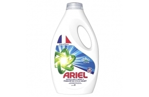 Ariel Lessive Liquide, 120 Lavages (5x24), Alpine, Élimine Les Taches Incrustées, Même Après 7 Jours, Impeccable Même En Cycle Court Et À Froid, Fabriqué en France