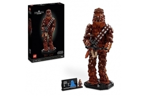 LEGO 75371 Star Wars Chewbacca, Figurine Wookiee avec Arbalète, Minifigurine et Plaque Descriptive, Retour du Jedi 40ème Anniversaire Maquette pour Adultes, Cadeau pour Adolescents, Hommes, Femmes