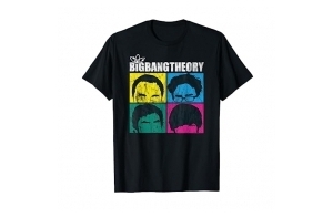 The Big Bang Theory Faces T-Shirt