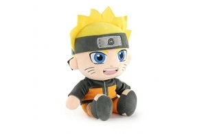 NARUTO, Peluche de 25 cm, Peluche, Peluche du Personnage du Film, Jouet pour Enfants dès 0 Ans, GIOCHI PREZIOSI, NAR00