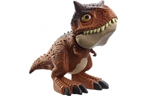 Jurassic World : la Colo du Crétacé, figurine articulée dinosaure Bébé Carnotaurus Toro, jouet pour enfant, HBY85