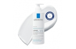 La Roche-Posay, Lipikar Lait Urea 10% Hydratant, Anti-Squames, Anti-Rugosité, Apaise & Hydrate, Enrichi en Urée, Beurre de Karité & Hepès, Pour Peaux Très Sèches Rugueuses et Squameuses, 400 ml