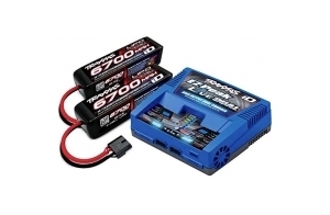 Traxxas EZ-Peak Live Dual + 2 Batteries LiPo 26 A LiPo, arrêt NiMH Minus-Delta-U