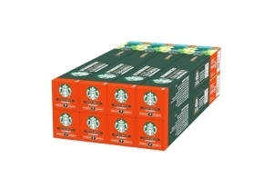 STARBUCKS Single-Origin Colombia by Nespresso, Torréfaction Ambrée, Capsules de Café 8 x 10 (80 Capsules)