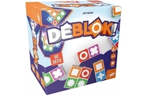 Asmodee - DEBLOK! - Jeu d'Ambiance pour Enfants dès 6 Ans - 60 Défis - 2 Niveaux de Jeu - 5 Niveaux de Difficultés - Jeu d'Observation et Rapidité - 1 À 4 Joueurs - 20 Min - En Français - FoxMind