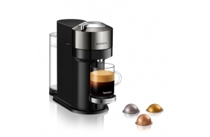 Nespresso Krups Machine à Café, Cafetière Espresso, Vertuo Next Chrome YY4299FD