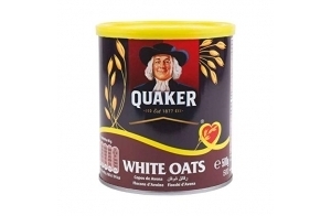 QUAKER Oats Flocons d'avoine 500 g X 2 - (Lot de 2)