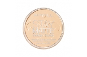 Rimmel - Poudre Compact Stay Matte - Anti-Brillance - Fini Mat et Naturel - 001 Transparent - 14gr