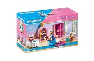 Playmobil 70451 Pâtisserie du Palais - Princess - avec Un Personnage et des Accessoires de Cuisine et pour décorer Les gâteaux - Histoire & Imaginaire - Dès 4 Ans