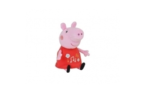 Jemini - 023167 - Peppa Pig - Peluche Musicale +/- 20 cm, Rose