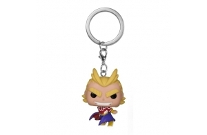 Funko Pop! Keychain: MHA - All Might - (Silver Age) - My Hero Academia - Mini-figurine en Vinyle à Collectionner Porte-clés Fantaisie - Cadeau de Noël - Idée de Cadeau - Produits Officiels