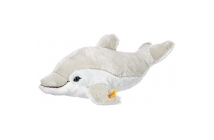 Steiff - 063183 - Peluche - Cappy - Dauphin - Gris/Blanc - 35 cm