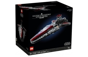 LEGO Star Wars UCS Venator-Class Republic Attack Cruiser (75367), Noir