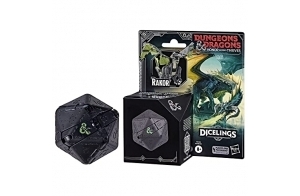 Dungeons & Dragons L'Honneur des Voleurs, Monstre-dé Dicelings D&D, Figurine de Collection Dragon Noir