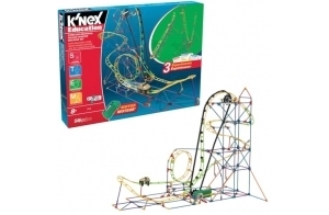 Kit de construction STEM Explorations Roller Coaster, K’NEX Education, Basic Fun, 77078, kit d’apprentissage STEM de 546 pièces, jouets de construction pour garçons et filles à partir de 8 ans