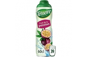 Teisseire Sirop de Fruits de la Passion pour Boisson Rafraîchissante, Cocktails, Bidon Recyclable (Lot de 1)