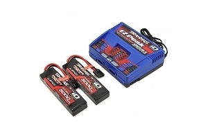 Traxxas 2990 intérieur Noir, Bleu, Rouge – Chargeur (intérieur, polymère de Lithium, Nickel métal hydrure, polymère de Lithium, 500 – 500 mA, 100 – 240 V, Noir, Bleu, Rouge)