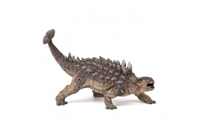 Papo- Ankylosaure Les Dinosaures Figurine, 55015, Papo-55015-Figurine-Ankylosaure