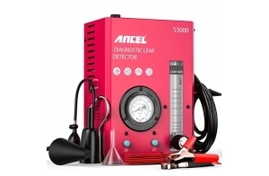 ANCEL S3000 Détecteur de Fuite de Fumée de Carburant Système EVAP, Voiture 12V Testeur de Fuite de Tuyau Automobile avec 2 Modes de Tuyau Carburant Testeur pour Véhicule Moto Bateau Camion