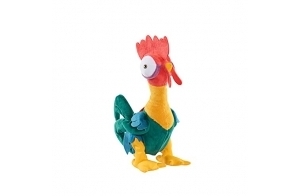 Just Play Petite Peluche dansante HeiHei de Vaiana de 28 cm de Haut avec Effets sonores, Animaux en Peluche, Jeux d’Imitation, Jouets pour Enfants de 3 Ans et Plus