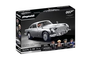 Playmobil 70578 James Bond Aston Martin DB5 – Edition Goldfinger - Movie Cars - Agent Secret Le Plus célèbre du Monde - Modèle Unique - Véhicule Iconique PlaymoPourLesGrands - Dès 5 Ans