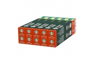 STARBUCKS Single-Origin Colombia by Nespresso, Torréfaction Ambrée, Capsules de Café 10 x 10 (100 Capsules)