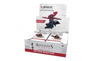 Magic: The Gathering Boîte de boosters infinis Assassin’s Creed | 24 boosters infinis (7 Cartes dans Chaque Booster) | Jeu de Cartes à Collectionner pour Joueurs de 13 Ans et Plus (Version Anglaise)