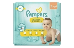 Pampers Premium Protection 29 Couches Taille 3 (6-10 kg)