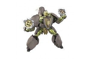 Transformers Hasbro Generations War for Cybertron : Kingdom, Figurine WFC-K27 Rhinox de 17,5 cm, Classe Voyageur, pour Enfants, à partir de 8 Ans Multicolore