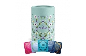 Pukka Coffret Collection Sérénité, 5 Infusions Biologiques, 30 Sachets Tisanes, Idée Cadeau Femme Saint Valentin (L'emballage peut varier)