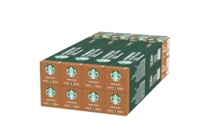 STARBUCKS House Blend by Nespresso, Torréfaction Ambrée, Capsules de Café 8 x 10 (80 Capsules)