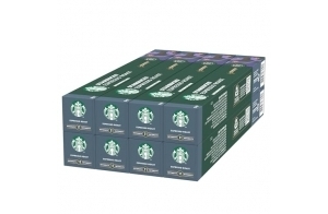 STARBUCKS Espresso Roast by Nespresso, Torréfaction Brune, Capsules de Café 8 x 10 (80 Capsules)