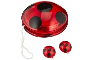 Rubies - MIRACULOUS officiel -Kit accessoires Yoyo + boucle d'oreilles Ladybug Miraculous - complément du déguisement officiel pour enfants Miraculous Lady Bug